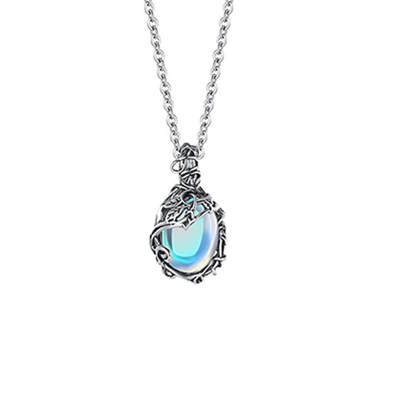 Natural Stone Amethyst Necklace