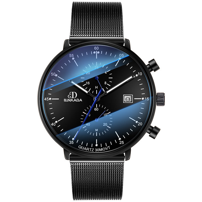 Luxury Luminous Waterproof Sports Watch – Men’s Quartz Timepiece